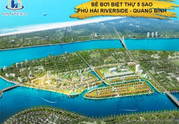 Dự án bể bơi biệt thự 5 sao tại Phú Hải Riverside - Quảng Bình